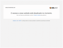 Tablet Screenshot of investvida.com